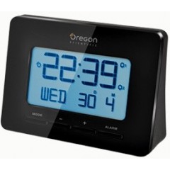 OREGON SCIENTIFIC Sveglia radiocontrollata nera display big RM938BK
