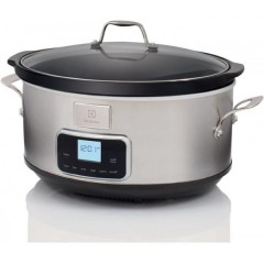 ELECTROLUX Slow cooker 6.8 lt vetro temp 5progr c/timer ESC7400