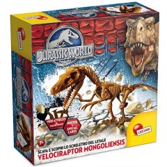 LISCIANIGIOCHI JURASSIC WORLD SUPER KIT VELOCIRAPTOR 51052