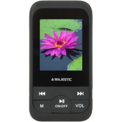 MAJESTIC LETTORE MP4 MICROSD 8G NERO SDA8071BK