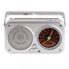 MAJESTIC RADIO PORTATILE AM/FMRADIO SILVER RT182N