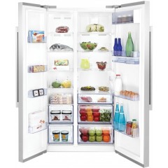BEKO Frigo SBS NF 625LT Silver 5RIP Disp 178x92x72 GN163120S
