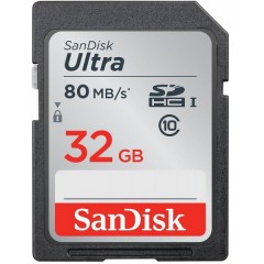 SAN DISK Sandisk Secure Digital Ultra 32GB HC (80MB/s lettu 3100576