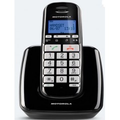 MOTOROLA Cordless VIVAV TASTI GRANDI BLACK S3001