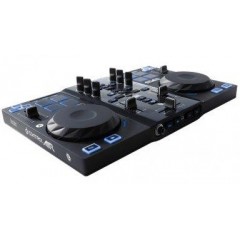 HERCULES DJ CONTROLLERUSB 2 MANOP. SILVER METAL PC/MAC 4780771