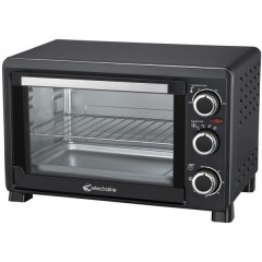 ELECTROLINE Forno 1200W 19lt ventil c/timer nero FE19V