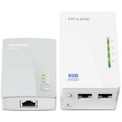 TP-LINK KIT POWERLINE 300MBPS MINI 2 PORTE WIRELESS 500 TLWPA4220KIT