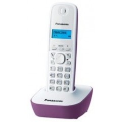 PANASONIC CORDLESS DECT WHITE E FUCSIA TG1611JTF