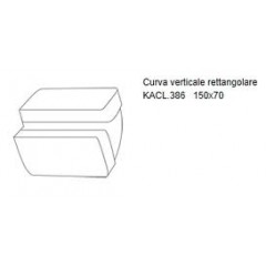 CURVA RETT. VERTICALE 90&deg; FRANKE 9925211