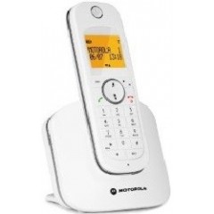 MOTOROLA Cordless VIVAV DECT DISPL. AMPIO WHITE D1001W