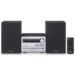 PANASONIC MICRO HI-FI 20W MP3 CD R/RW USB B.T. SILV. PAN. SCPM250EGS