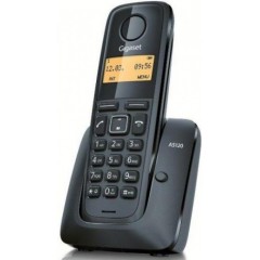 SIEMENS Cordless /DEC/BLACK/DISPL. 1.4/GIGASET AS120