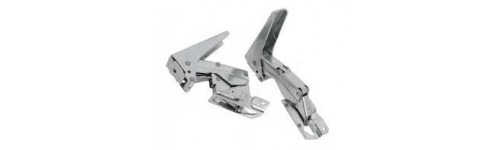 Cerniere, guide, slitte, particolari plastici ed estetici